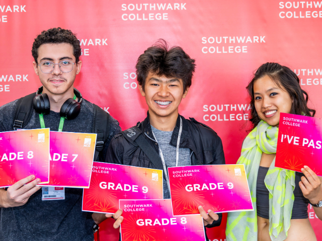 Southwark College Celebrates GCSE and Level 2 Results Day Success