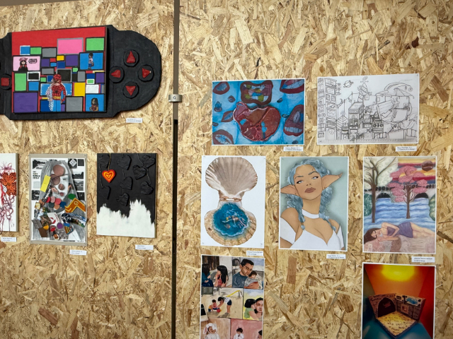 Creative Arts Students Showcase Work at Visual Arts Exhibition 