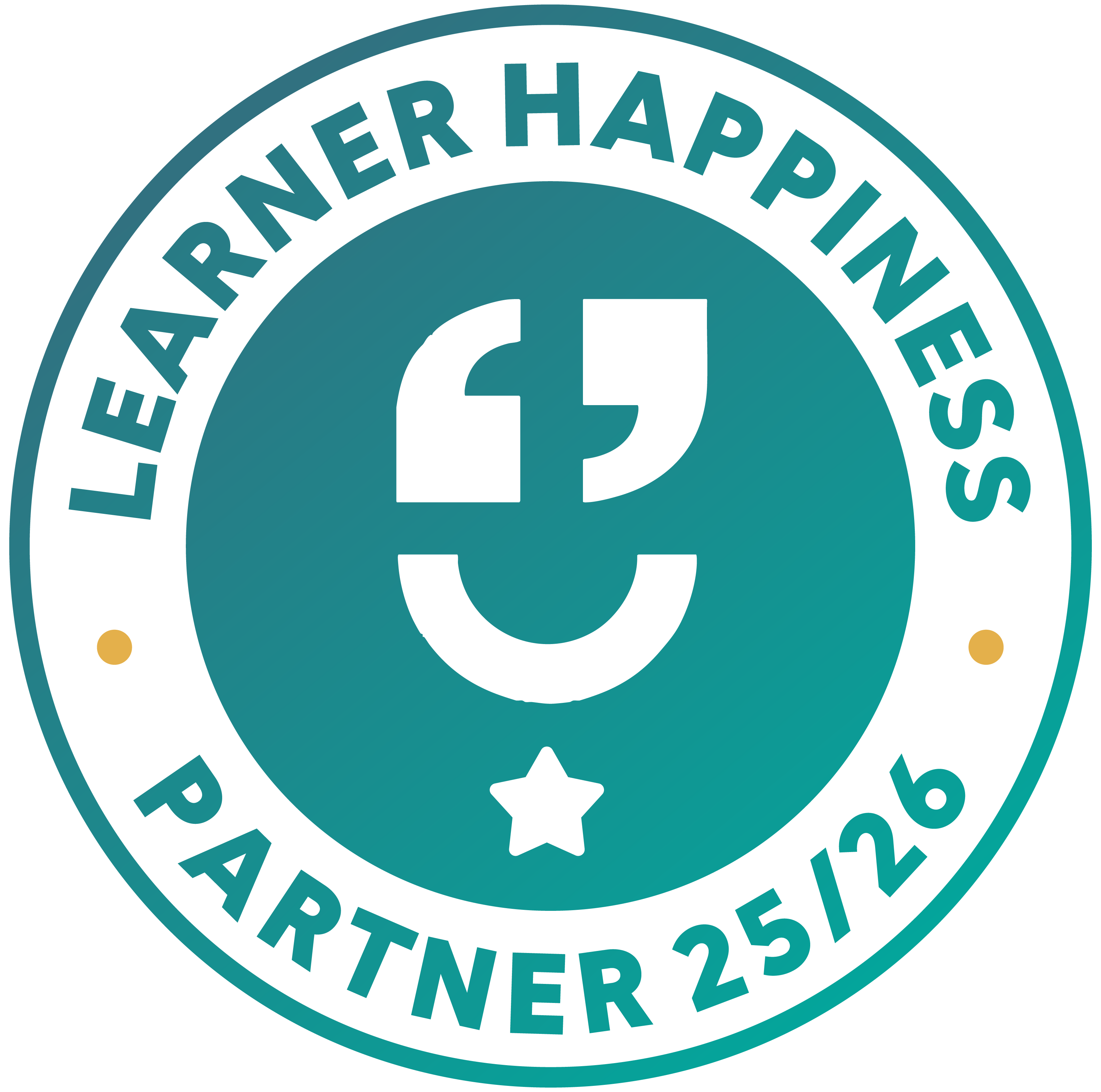 Learner Happiness Partner 25 26 Logo